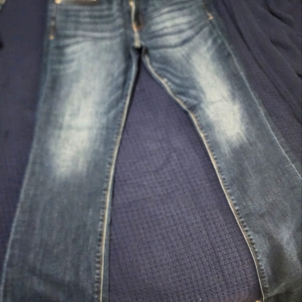 Express jeans barely bootcut
